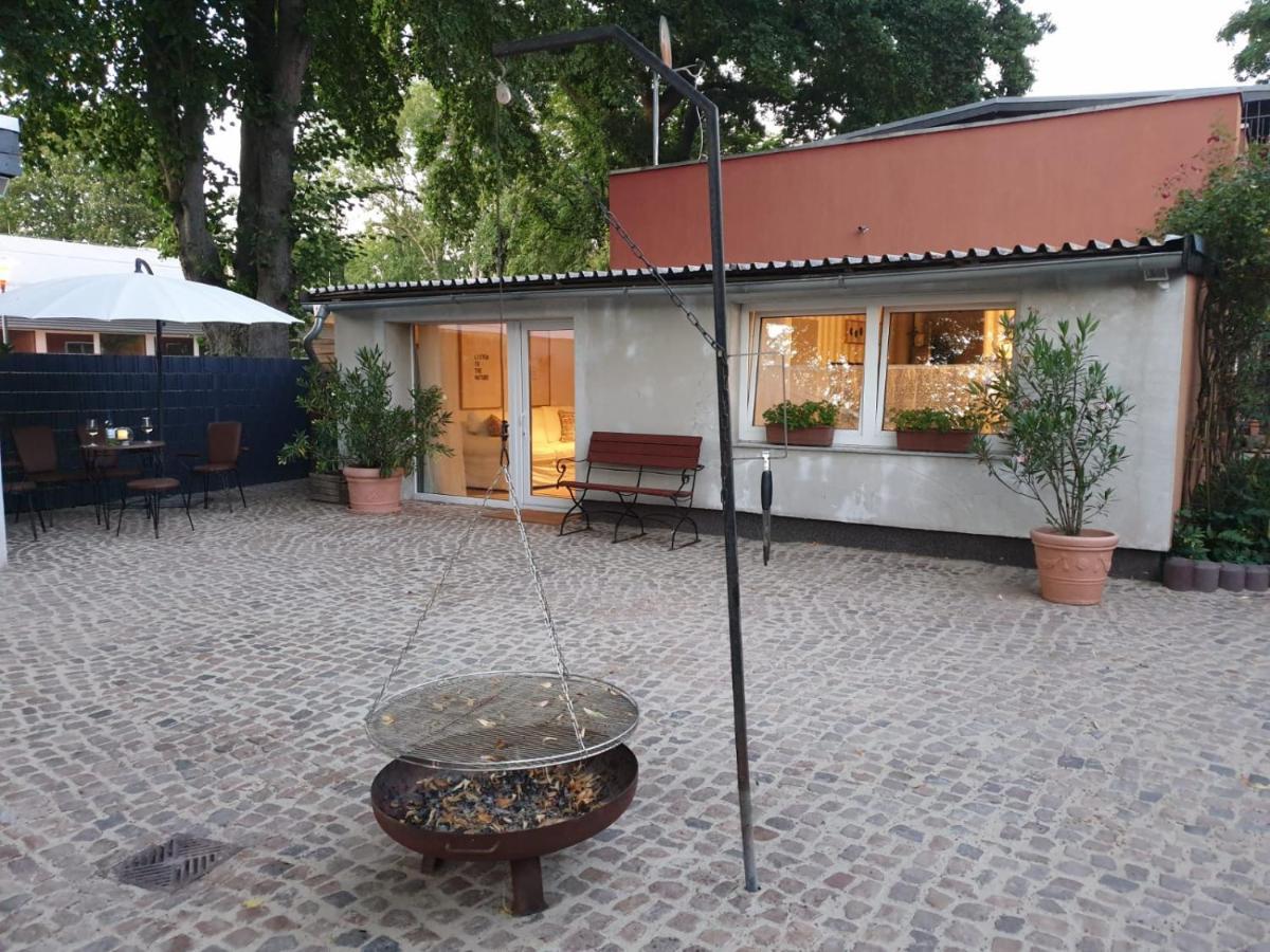 Ferienwohnung Lindenhof, Zentrumsnah Mit Terrasse Und Grillmoeglichkeit Magdeburk Exteriér fotografie